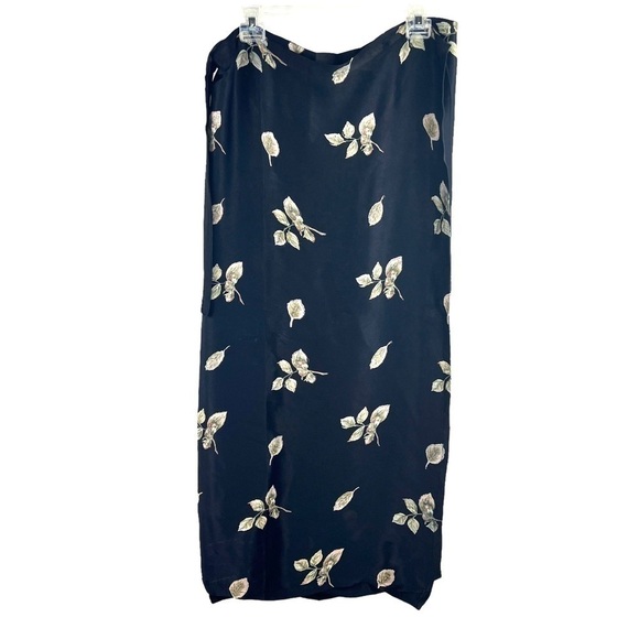 NEW- Wrap Around, Waist Tie, Floral, Satin Long Maxi Dress One Size Fits All - Picture 1 of 8